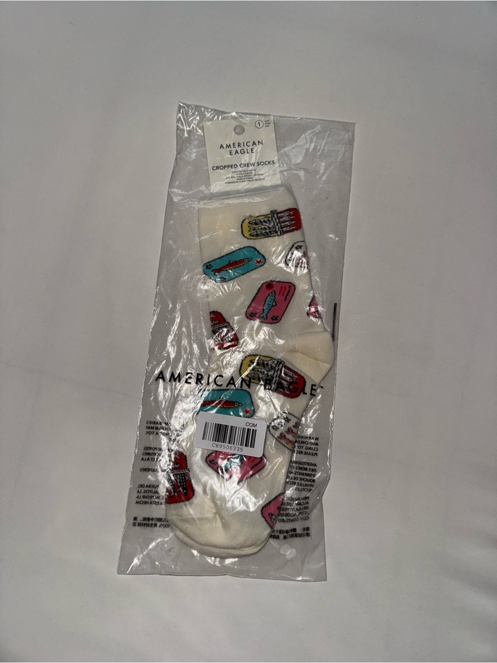 American Eagle sardines socks